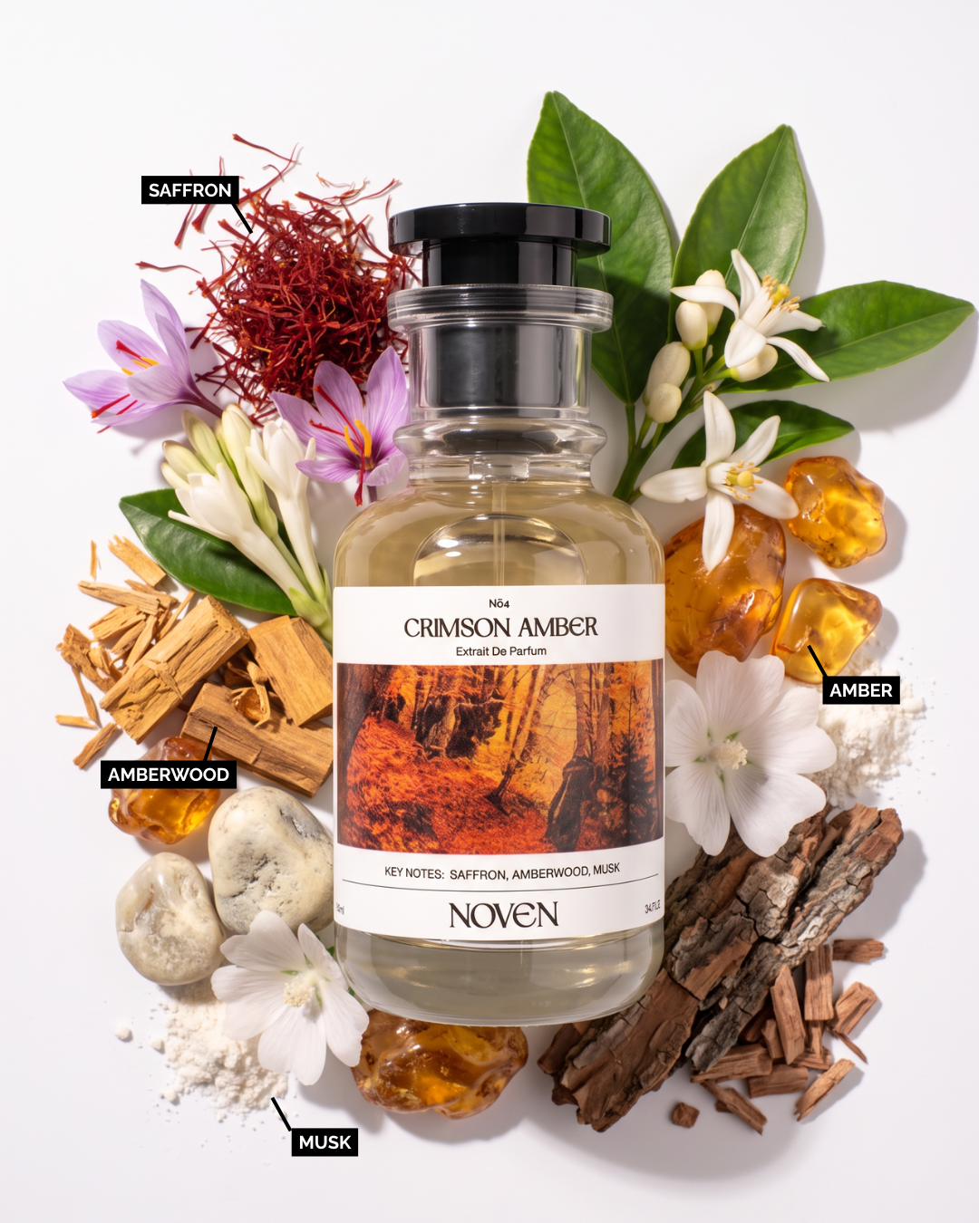 Nō 04 - Crimson Amber (50 ml)